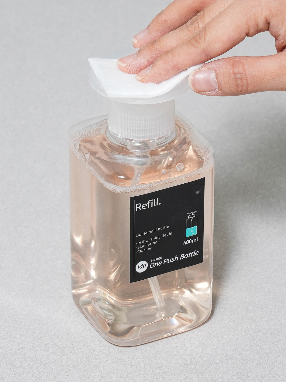 일본제 리무버 펌프 용기 400 ml