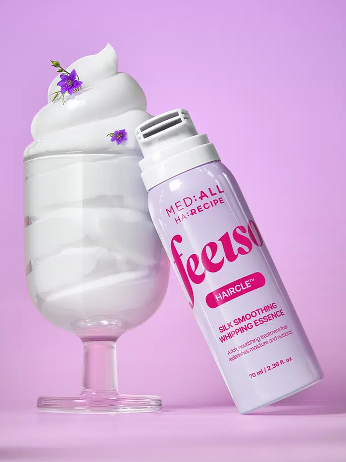 메디올 헤어레시피 실크 스무딩 휘핑 에센스 70 ml