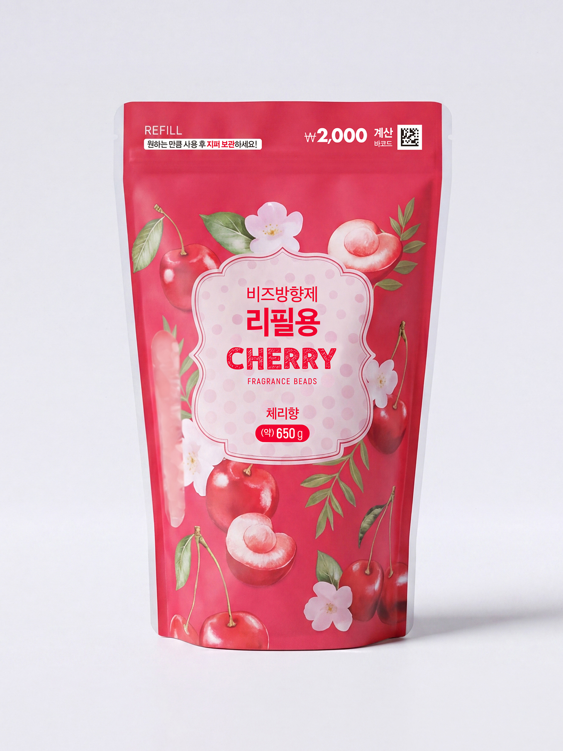 리필형 방향제 650g (체리향)