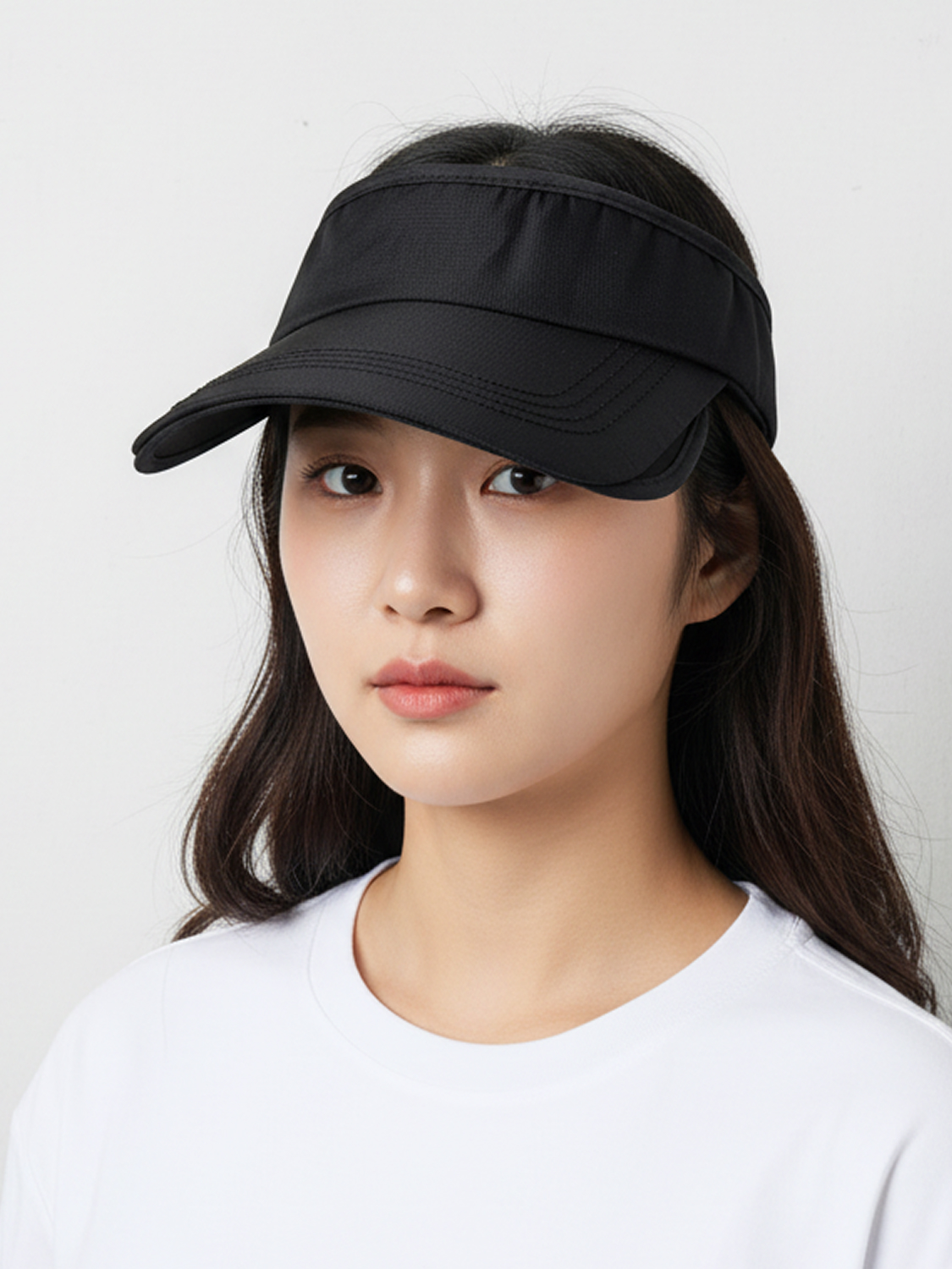 [UV 최대 99% 차단] 확장형 썬캡 블랙