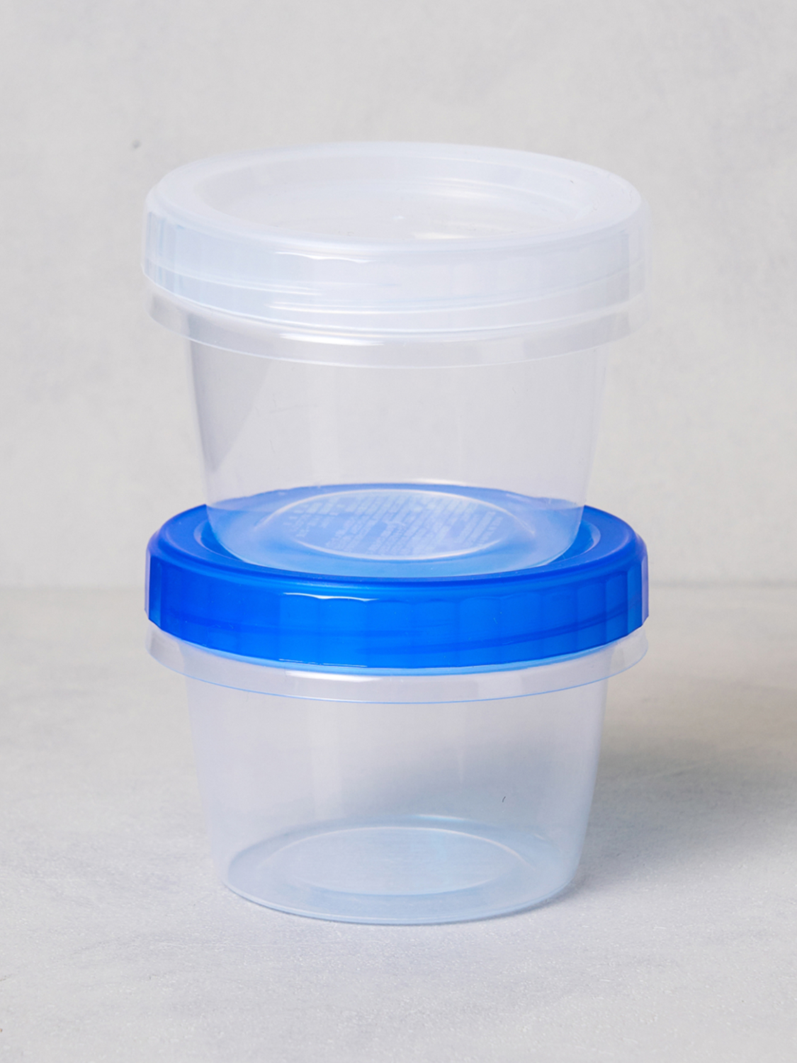 일본제 클리어 트위스트 저장 용기 2개입 250ml