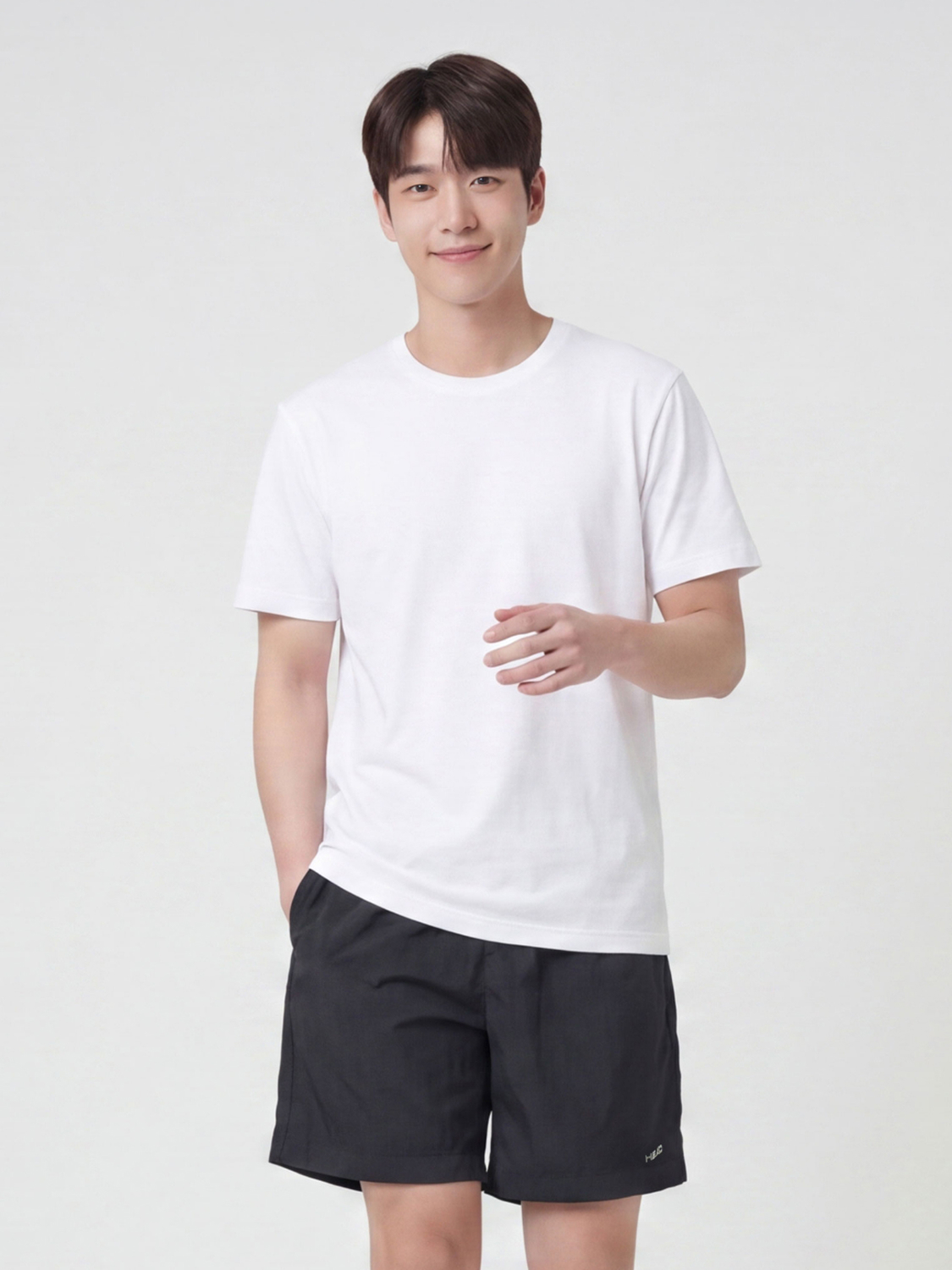 [남성] HEAD 나일론 경량 반바지 L