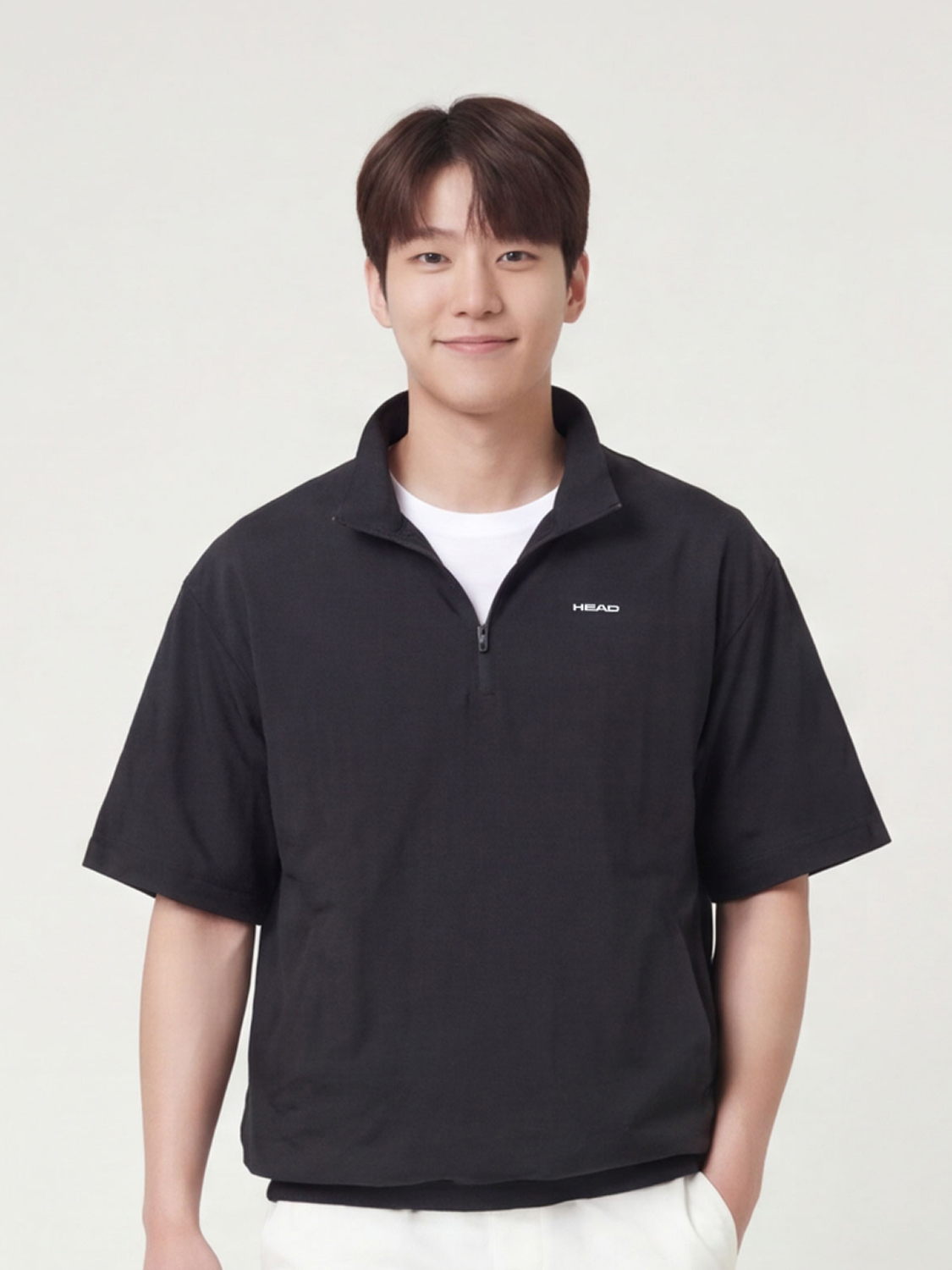 [공용] HEAD 나일론 경량 아노락 M