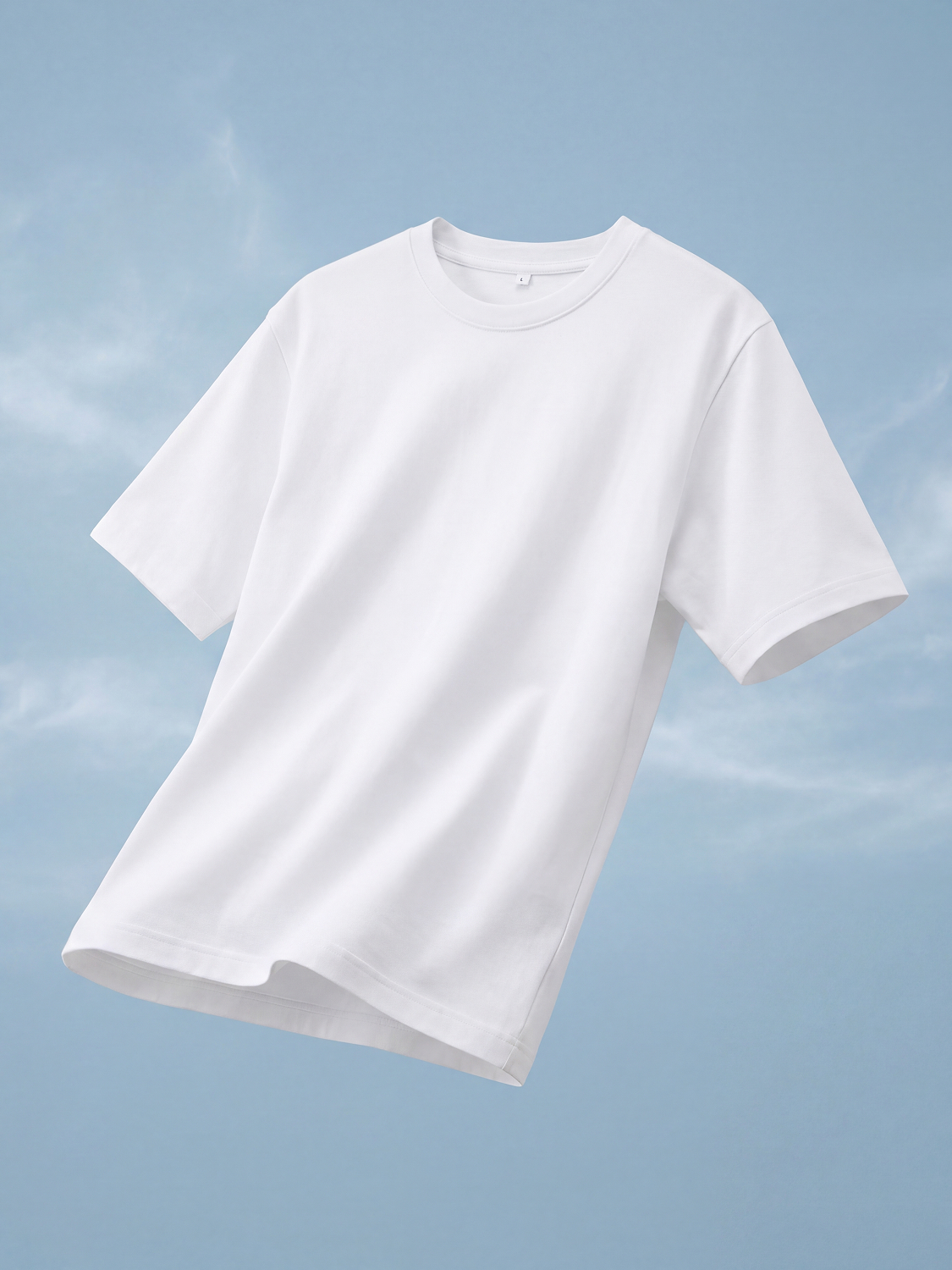 이지쿨 코튼 루즈핏 티셔츠 M/L/XL 화이트
