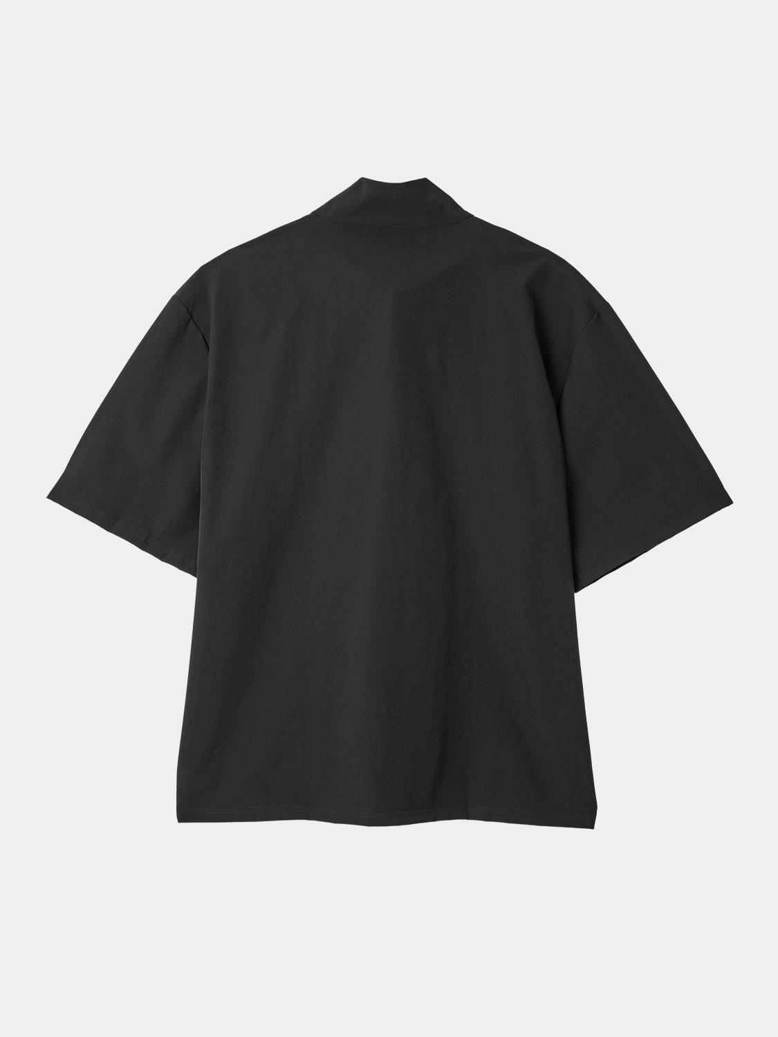 나일론 스판 반집업티 M/L/XL 블랙