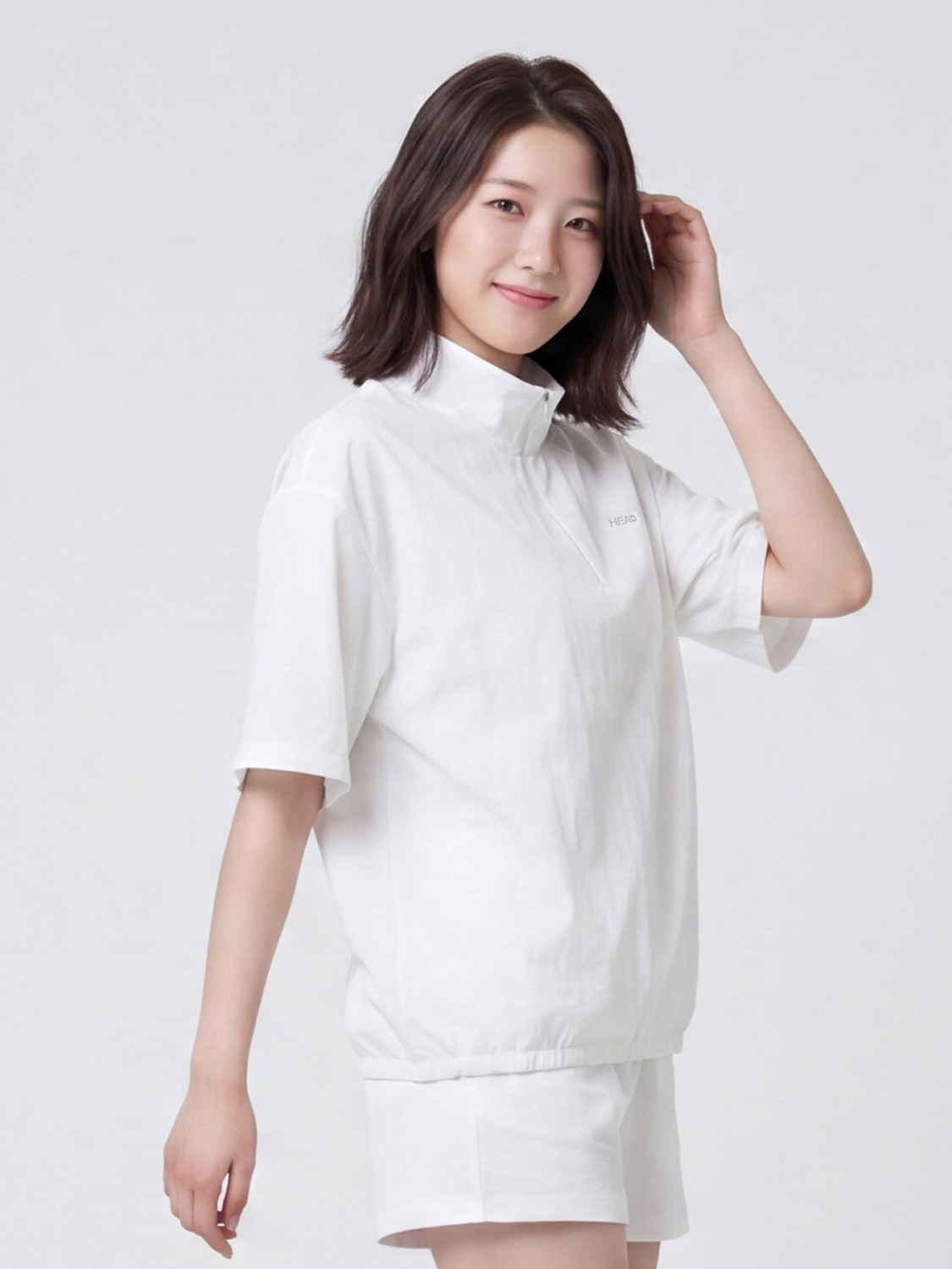 [공용] HEAD 나일론 경량 아노락 S
