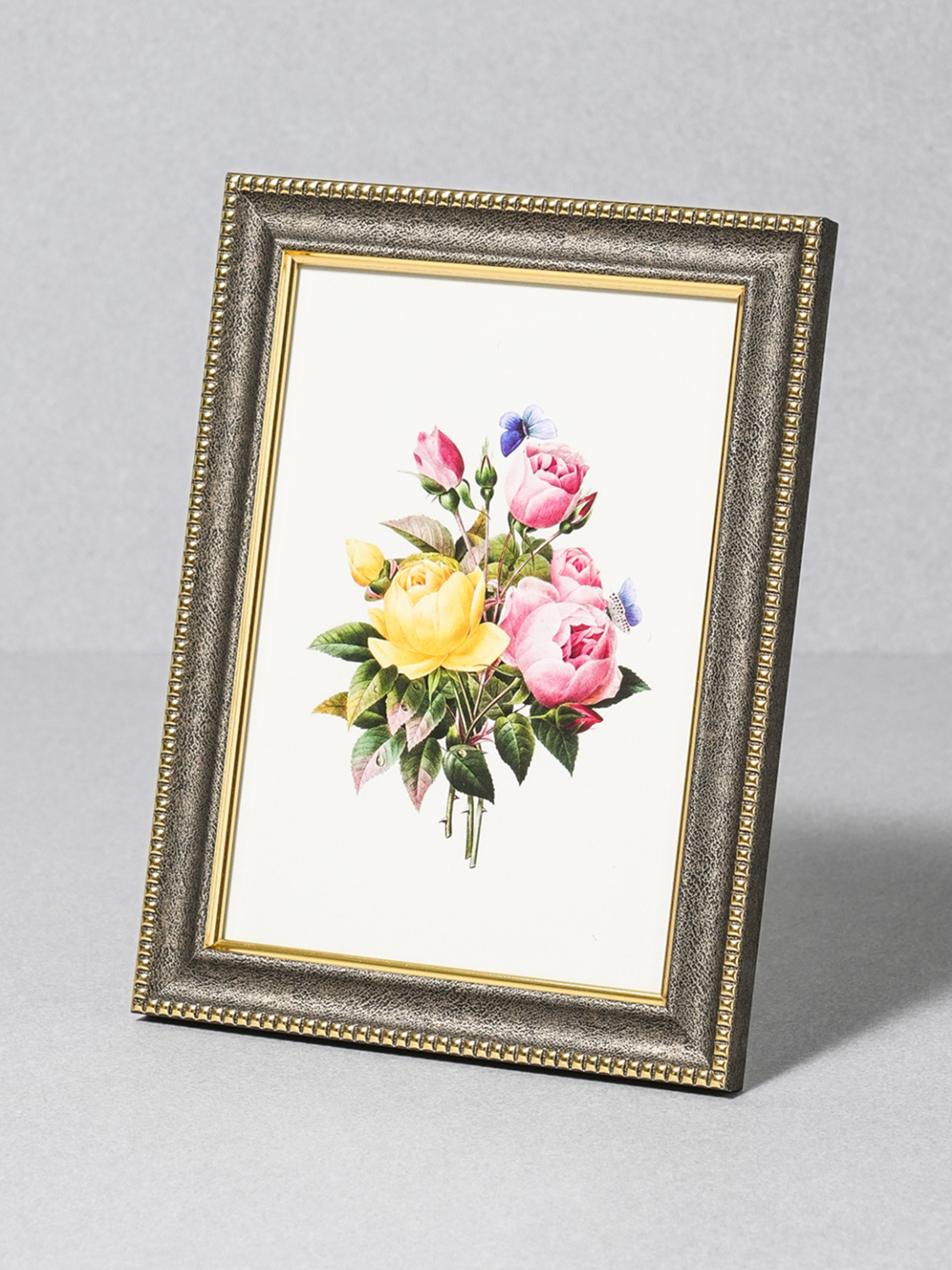 앤틱 프레임 액자 12.7 X 17.8 cm 골드