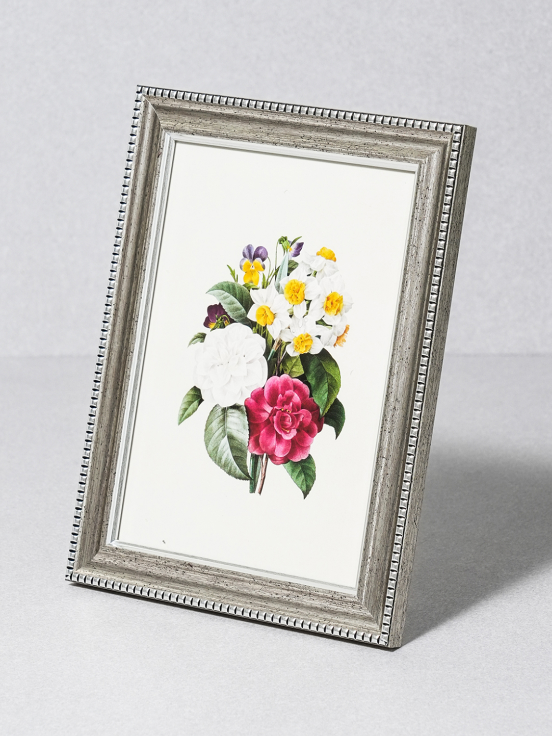 앤틱 프레임 액자 12.7 X 17.8 cm 실버