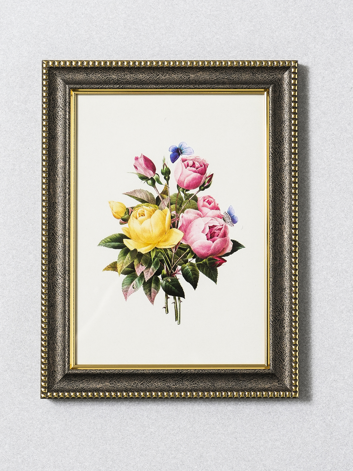 앤틱 프레임 액자 12.7 X 17.8 cm 골드