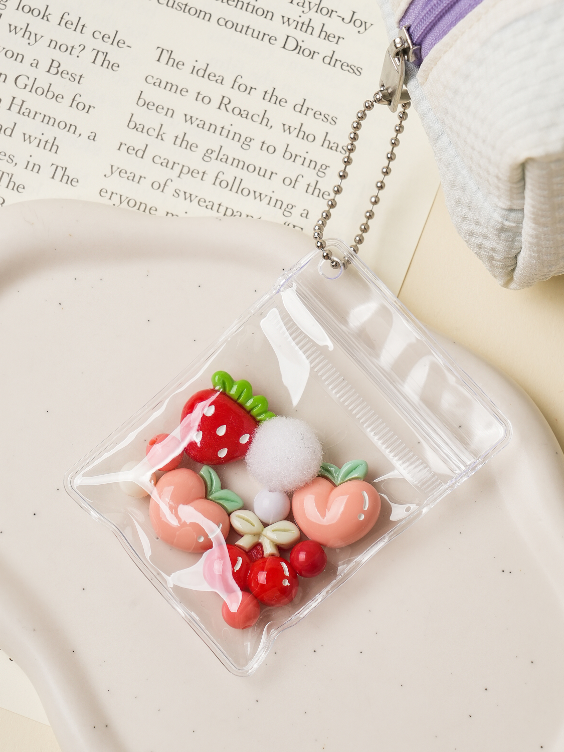 DIY 투명 지퍼백 6 X 8 cm 7개입