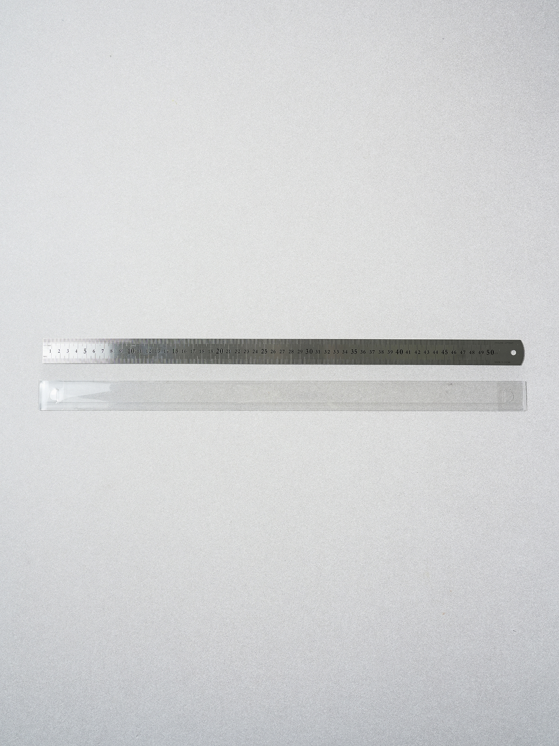 스테인리스 직선자 50 cm