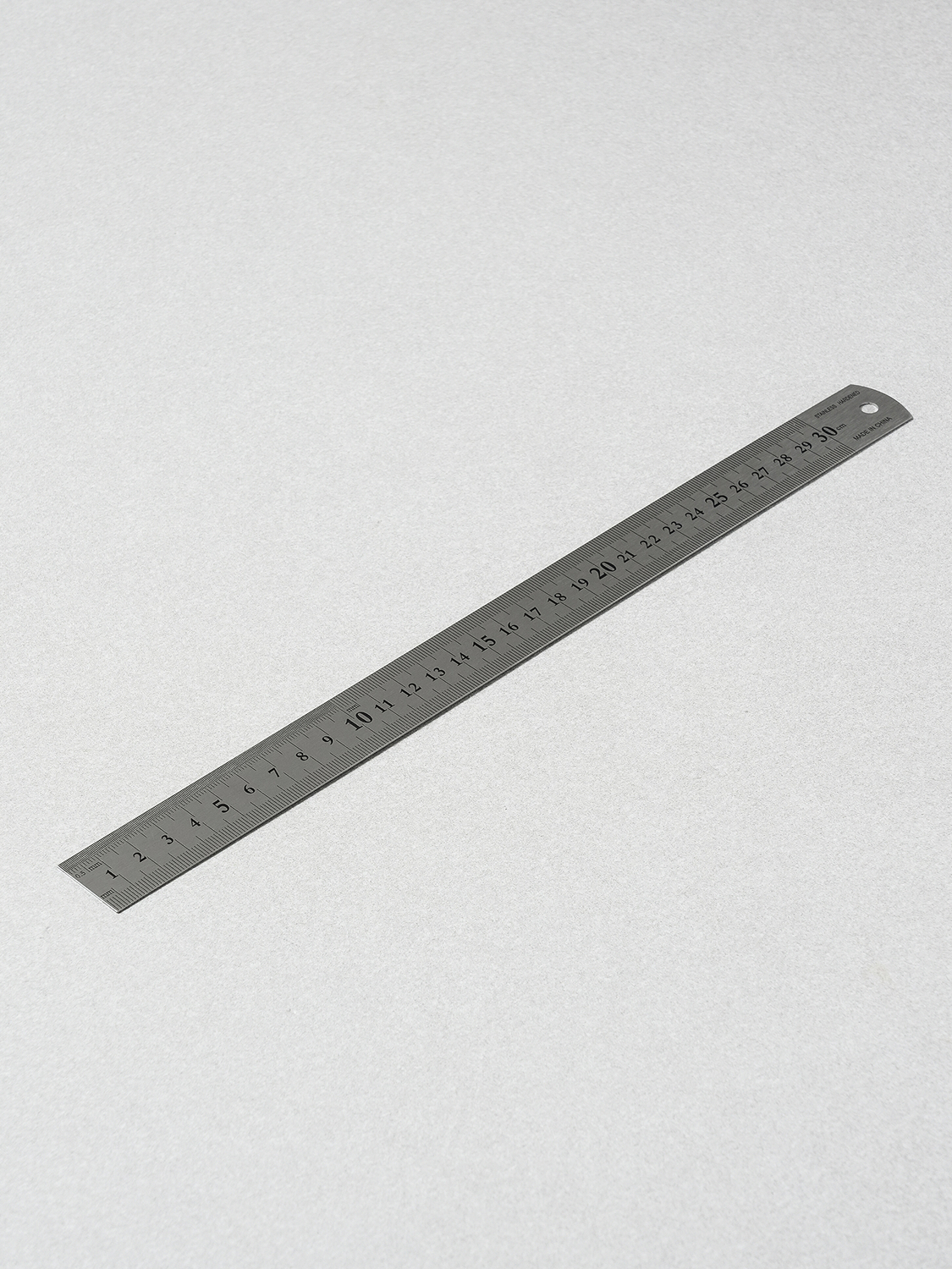 스테인리스 직선자 30 cm