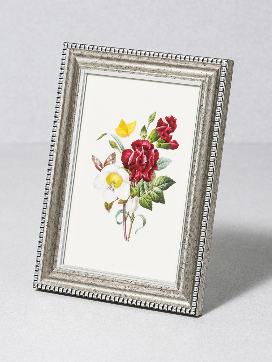 앤틱 프레임 액자 10.2 X 15.2 cm 실버