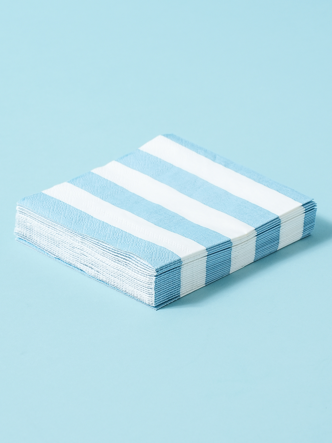 줄무늬 냅킨 25 X 25 cm 20매입