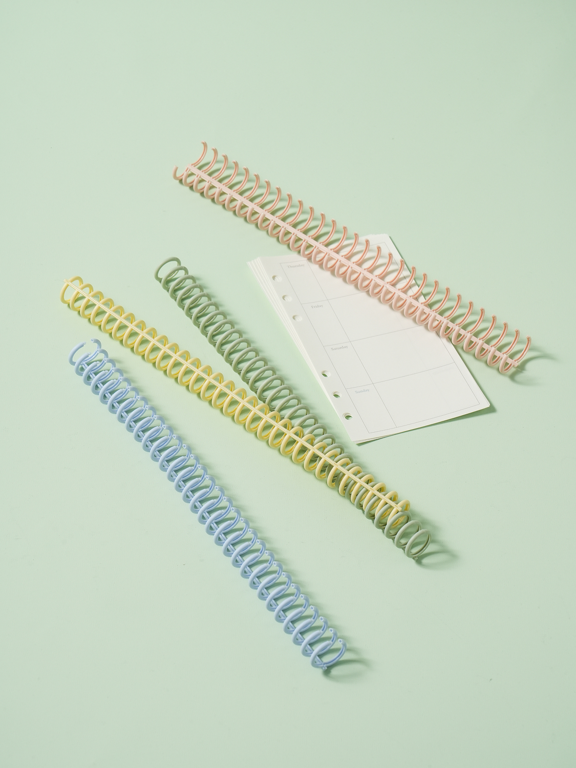 셀프 제본 루즈링 16 mm 30공 4개입