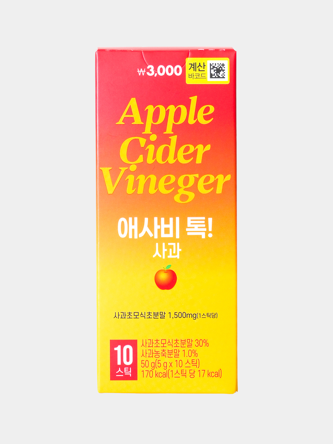 애사비 톡 사과 5 g X 10개입