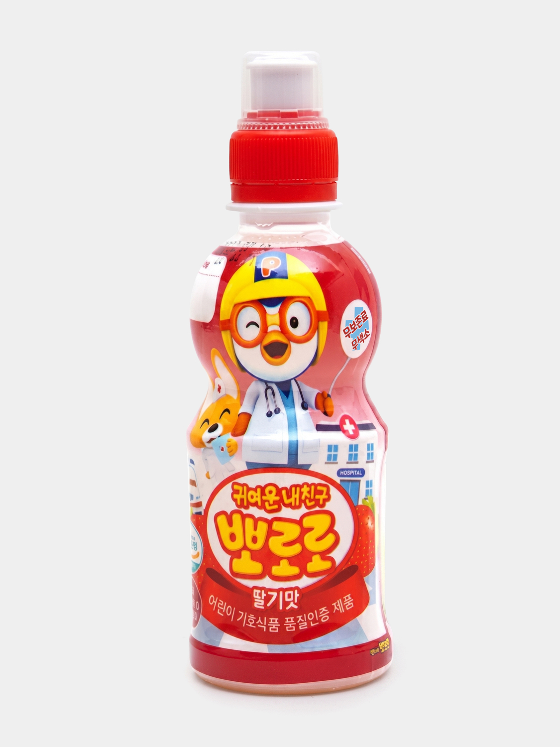 Детский напиток Pororo Клубника, 235 мл