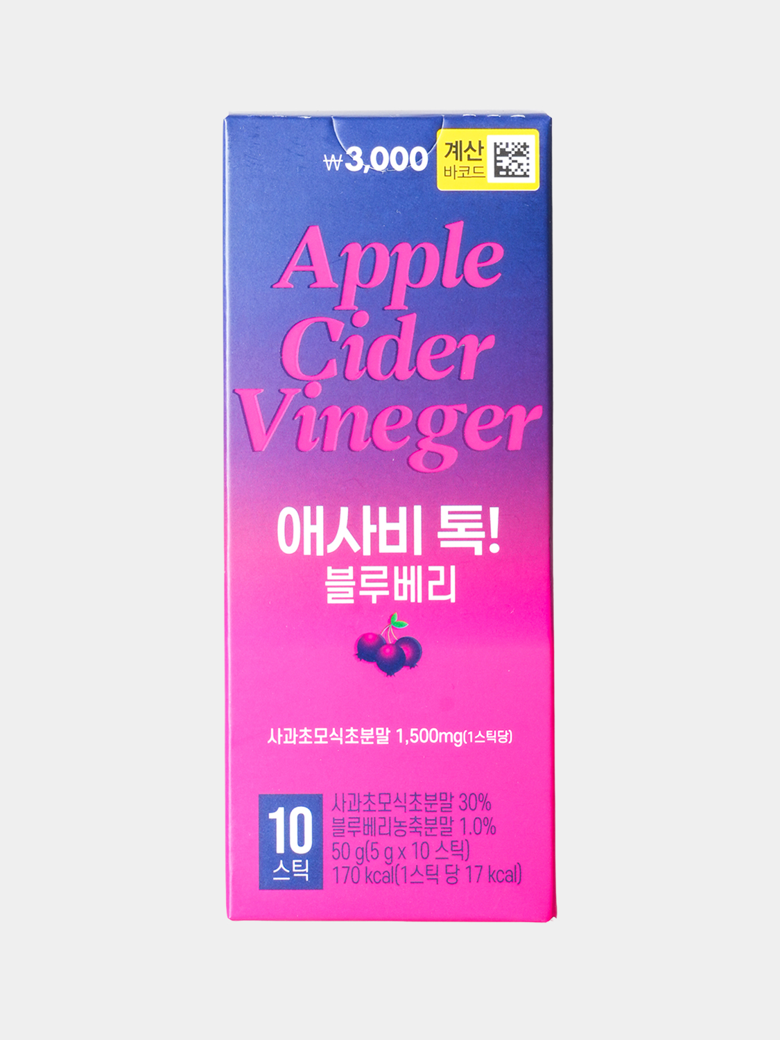애사비 톡 블루베리 5 g X 10개입