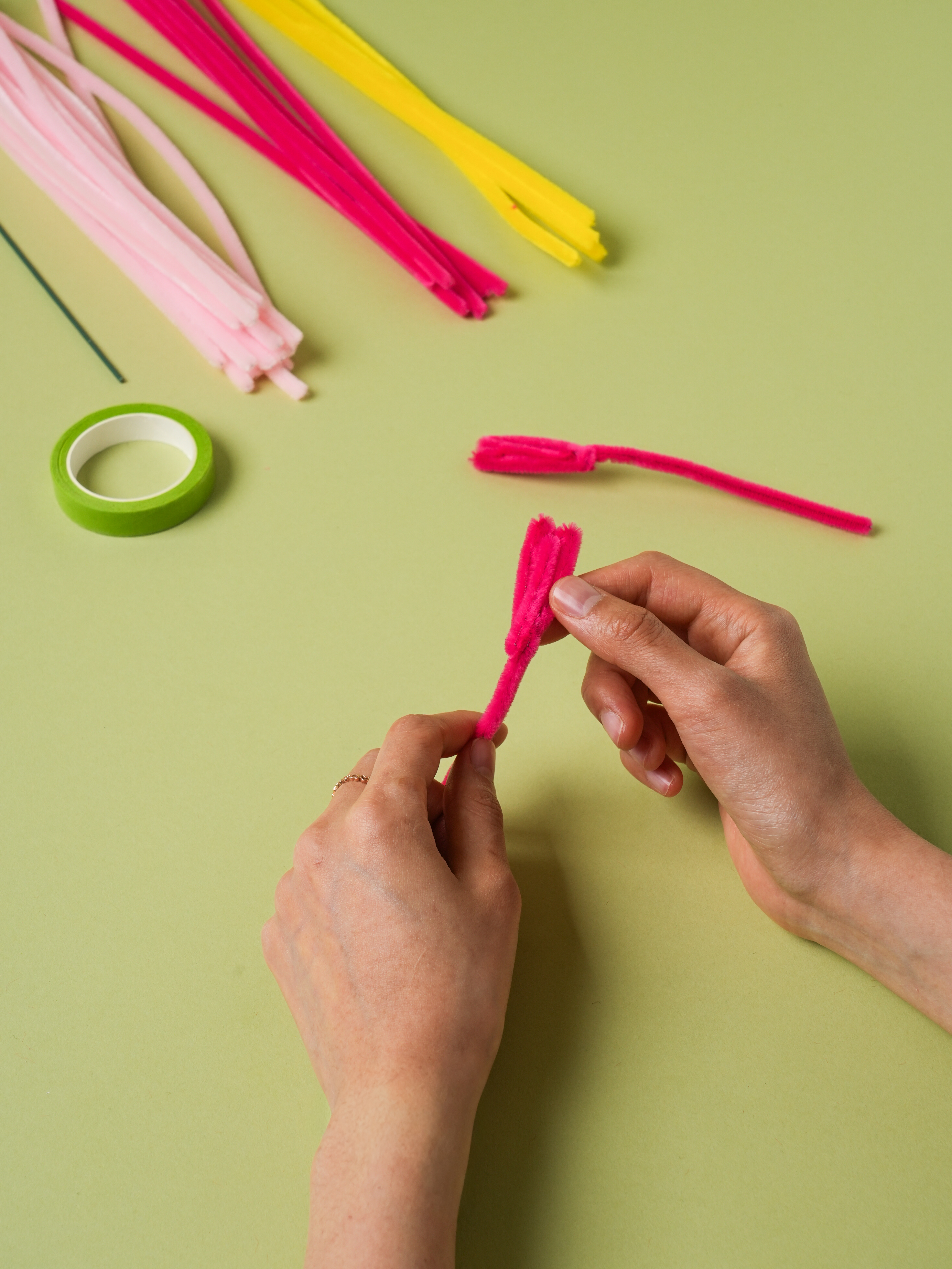 Набор DIY Цветы из синели Космос