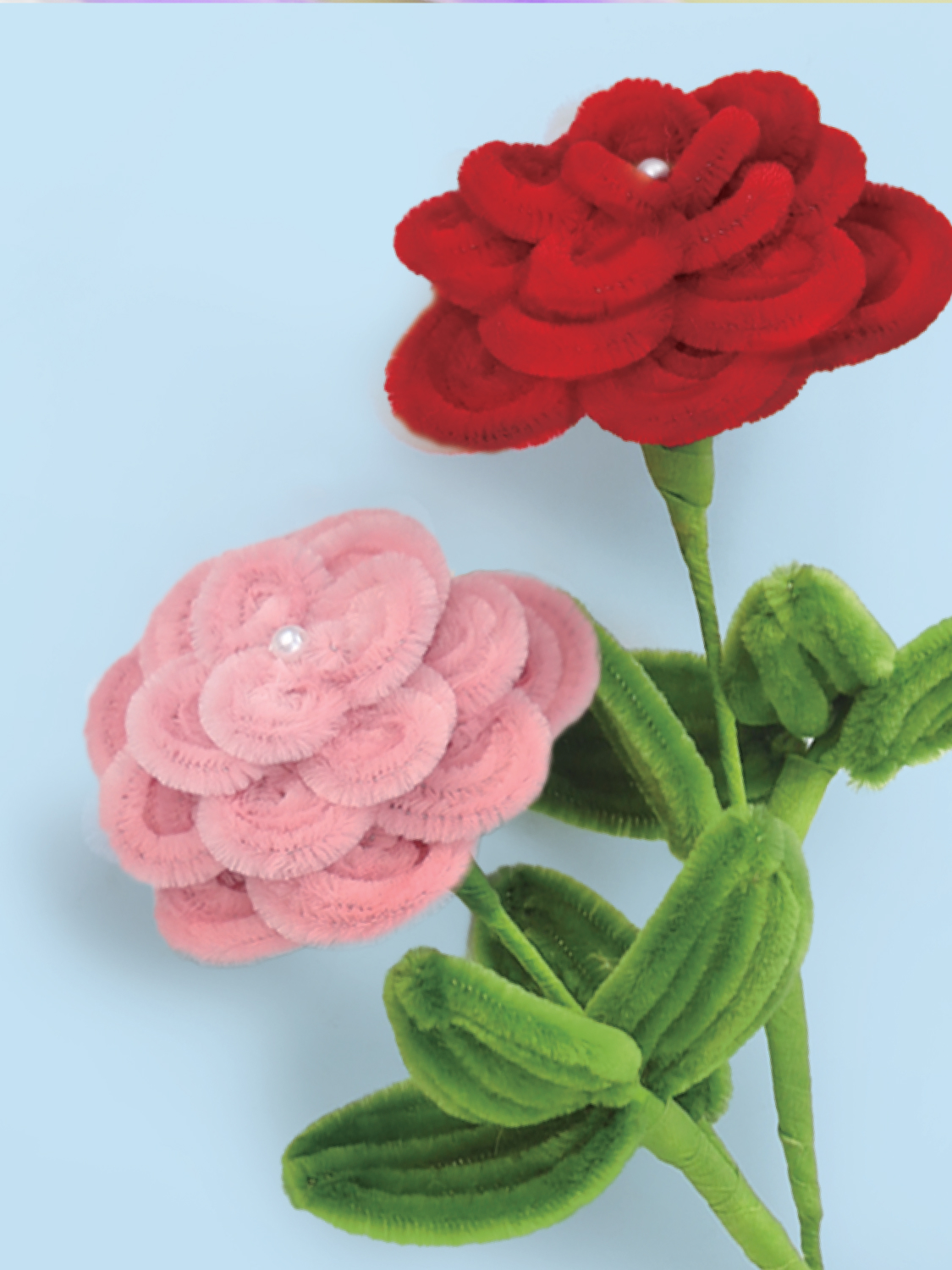 모루꽃 DIY 장미