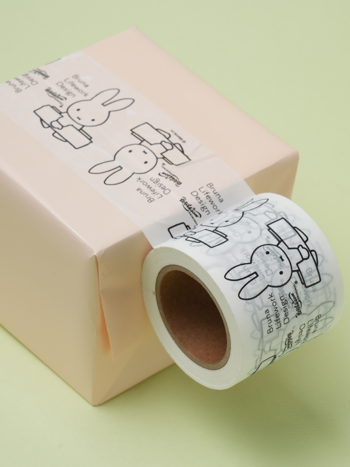 Упаковочный скотч Miffy 5 см x 30 м Белый