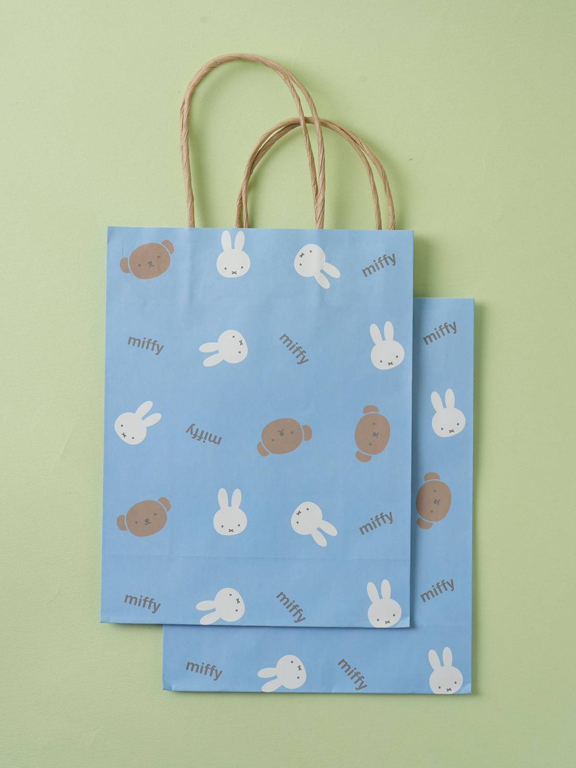 Бумажные пакеты Miffy 2 шт. синие