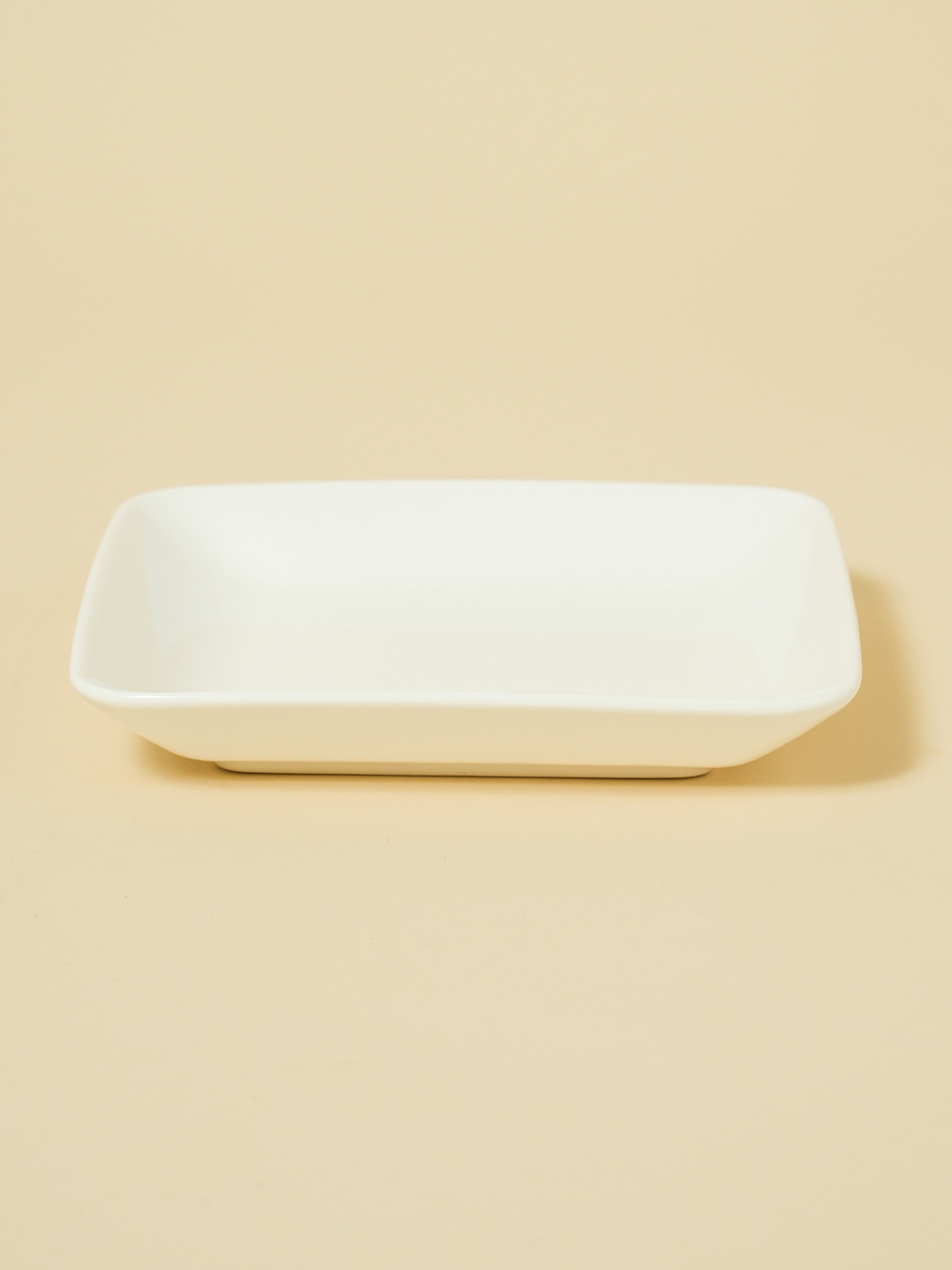 심플 사각 접시 14 cm