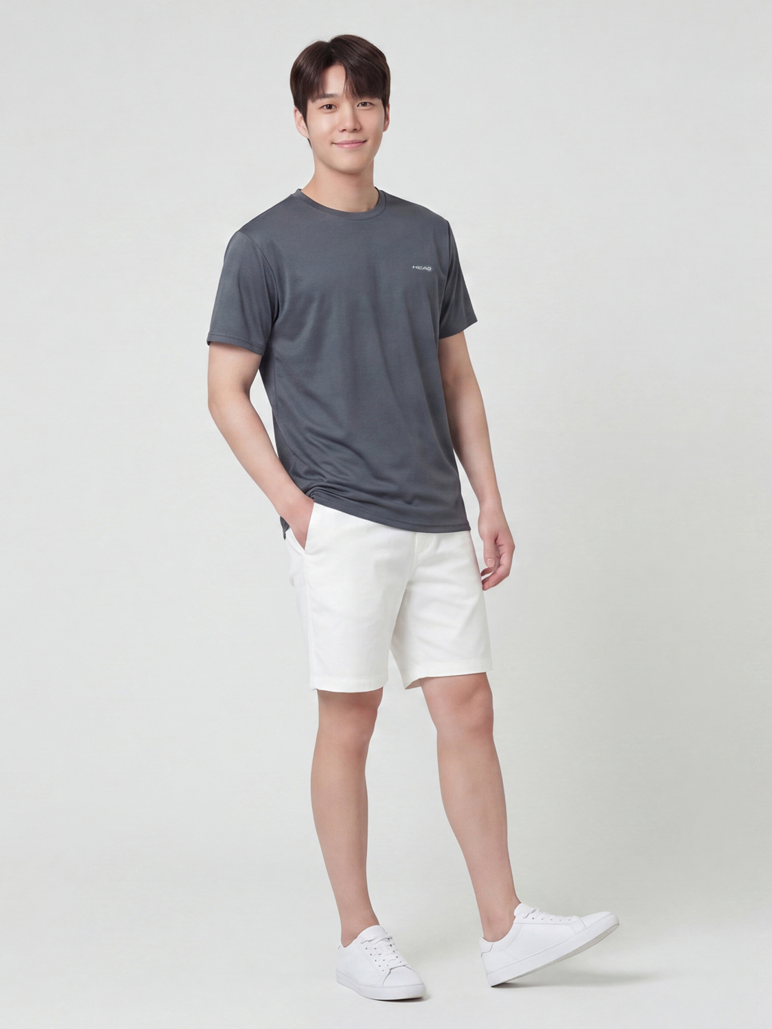 [남성] HEAD 메시 반팔티 M