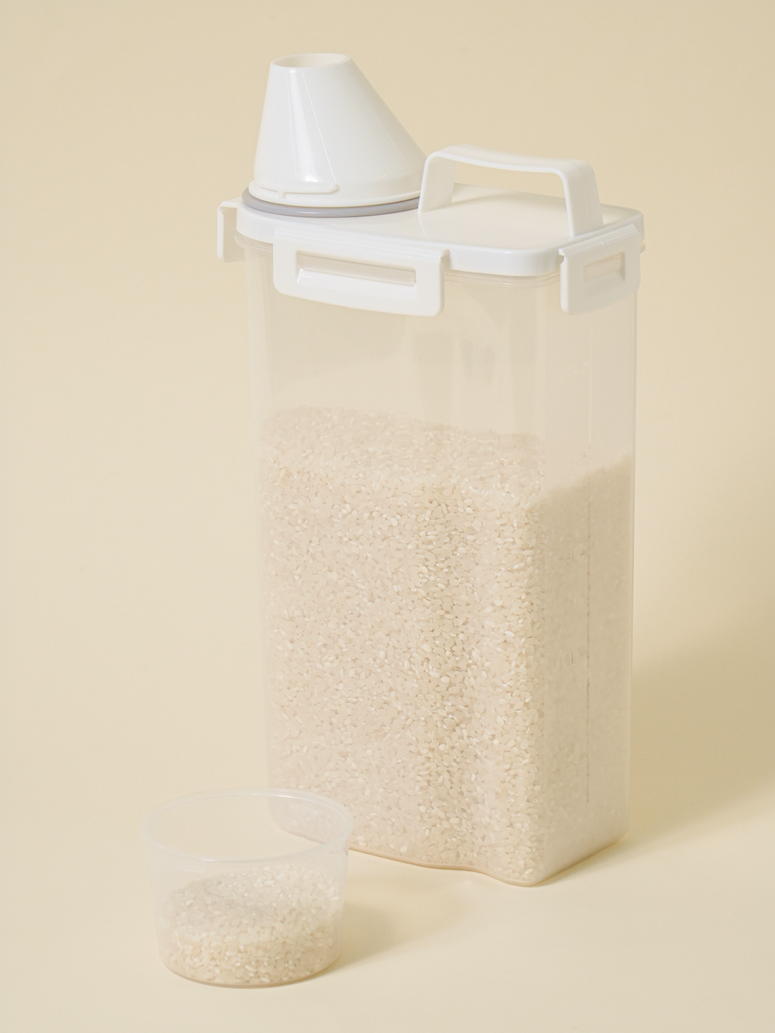실리콘 패킹 곡물 용기 3 L