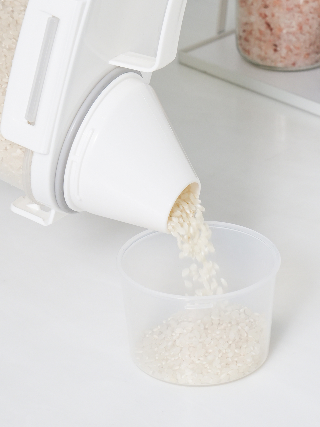실리콘 패킹 곡물 용기 3 L