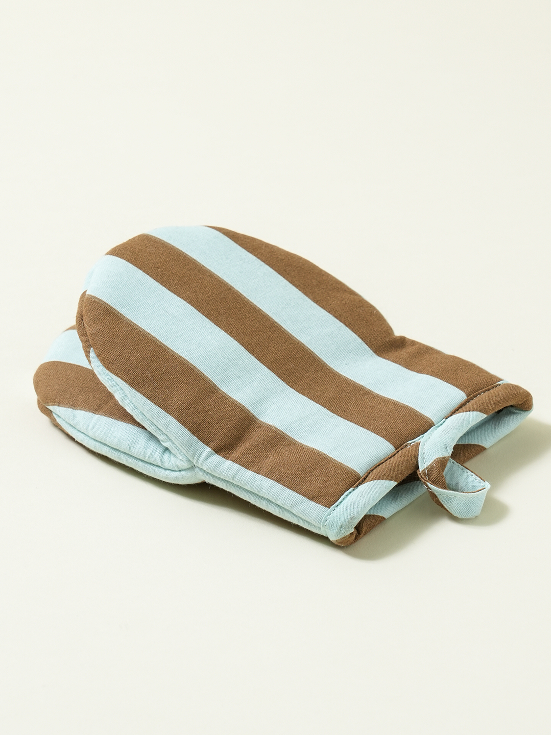 스트라이프 패턴 주방 장갑 13 X 18 cm