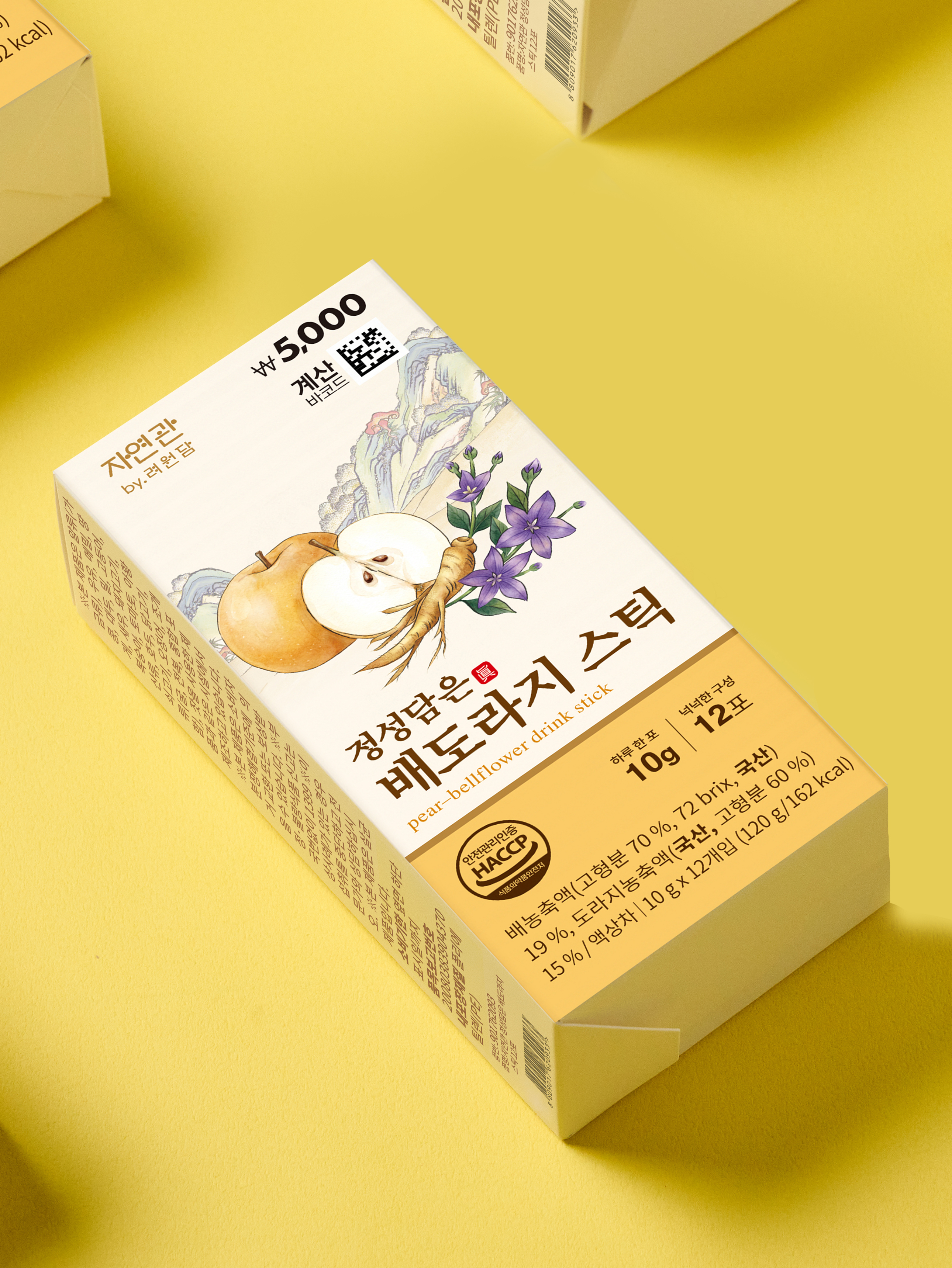자연관 정성담은 배도라지스틱 12포