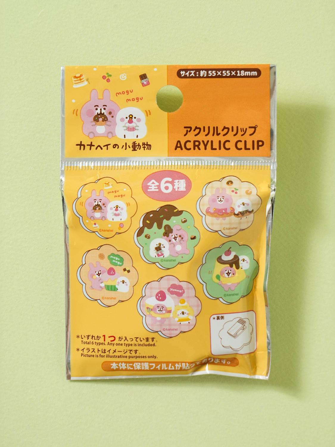 Акриловый зажим Kanahei's Small Animals