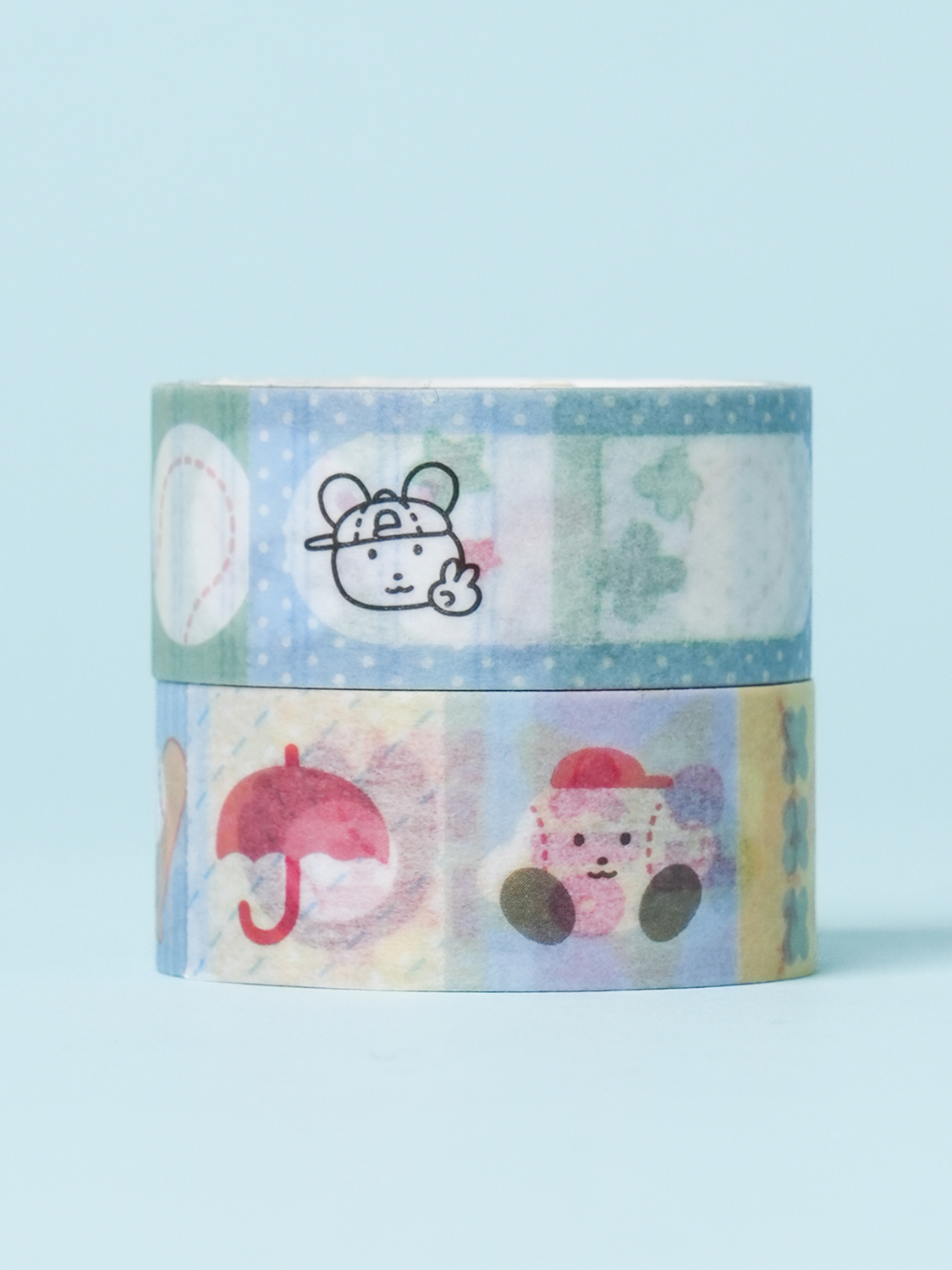 덕질생활 이지컷 마스킹 테이프 20 mm X 4 m 2개입