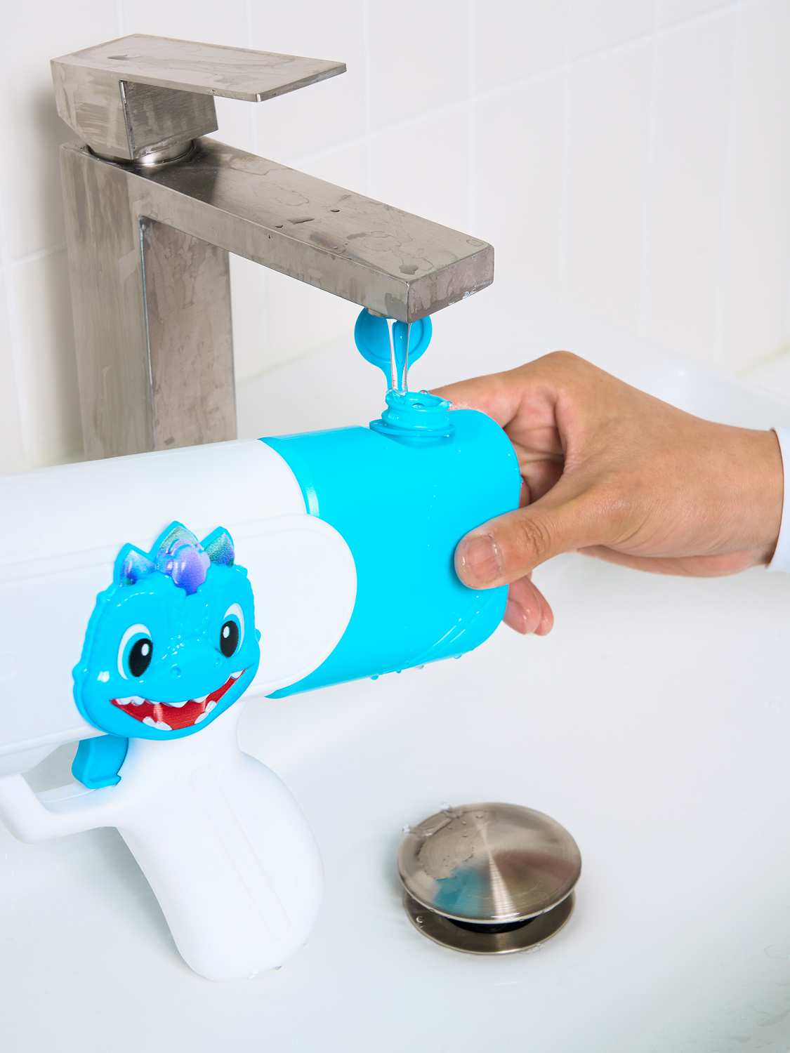전동 공룡 캐릭터 워터건 380 ml