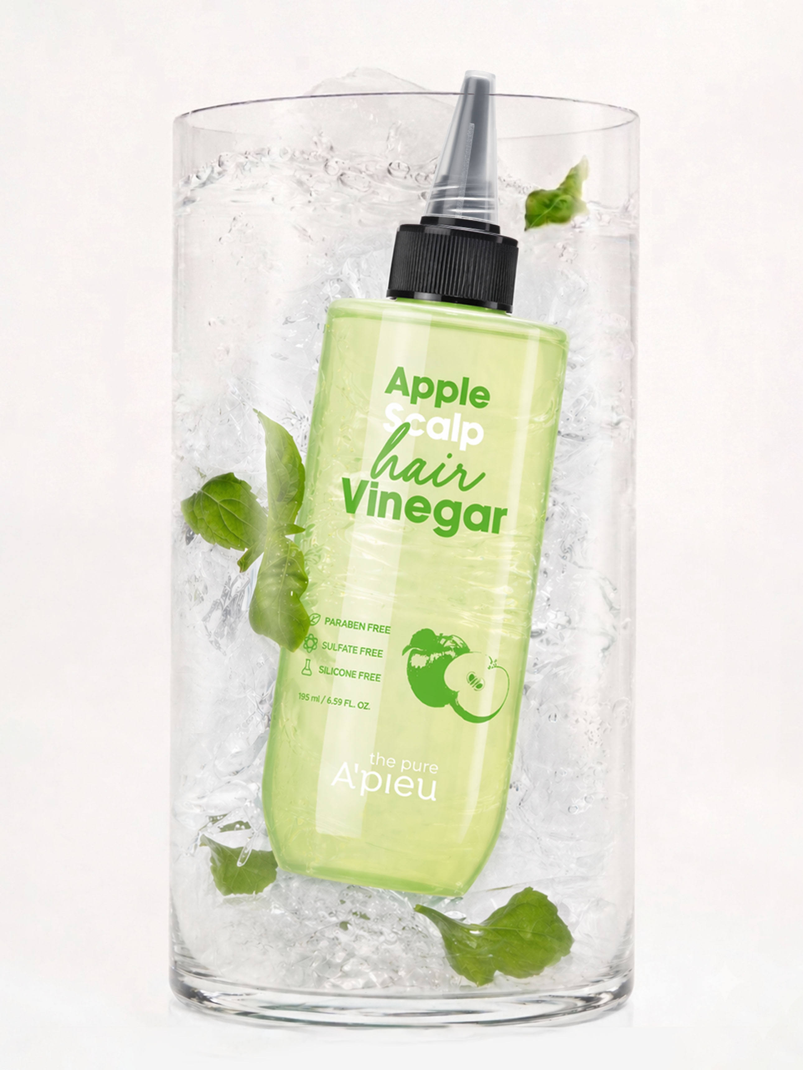 Уксус для волос A'pieu The Pure Green Apple 195 мл