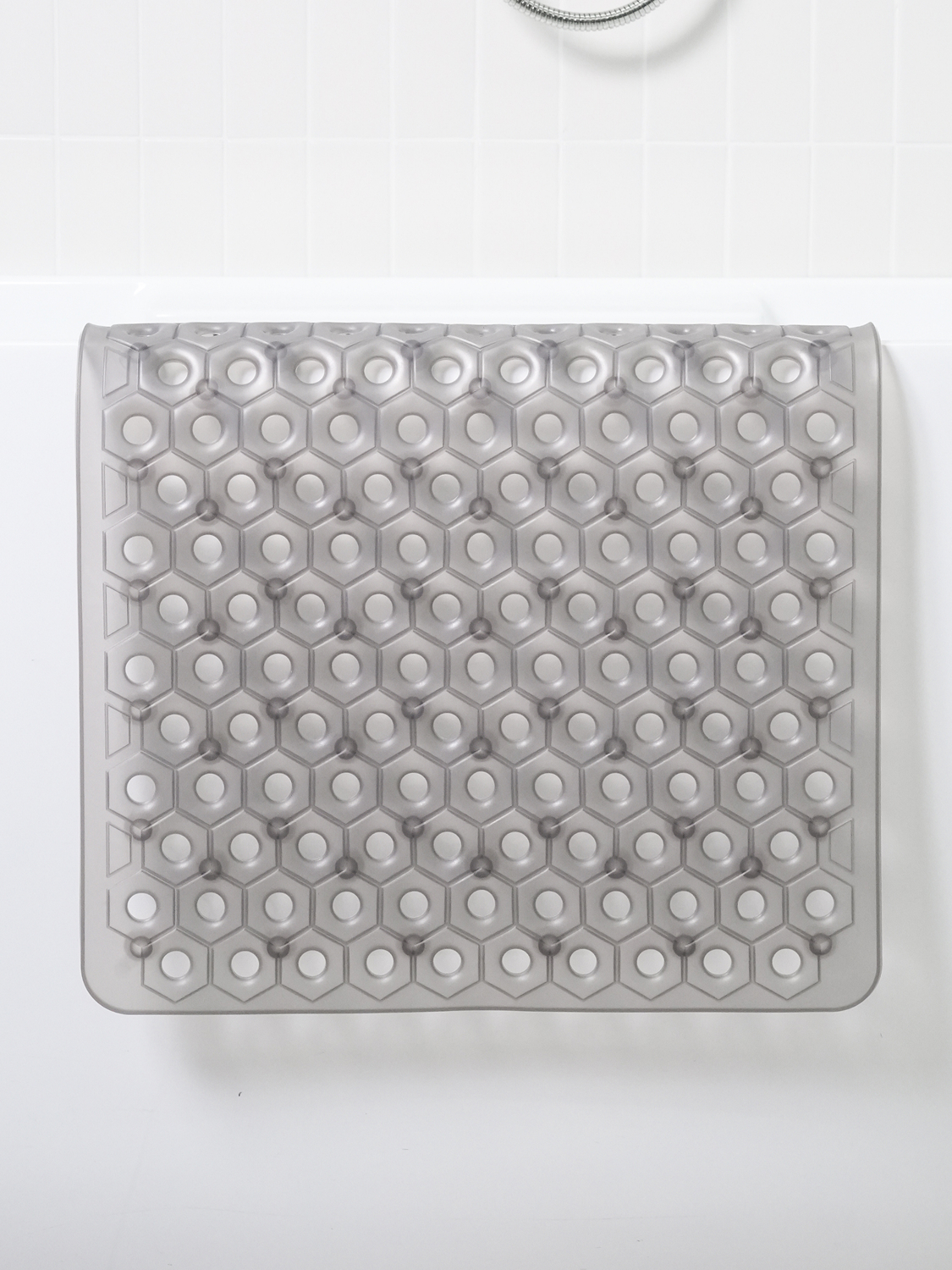 반투명 물 빠짐 욕조 매트 70 X 40 cm
