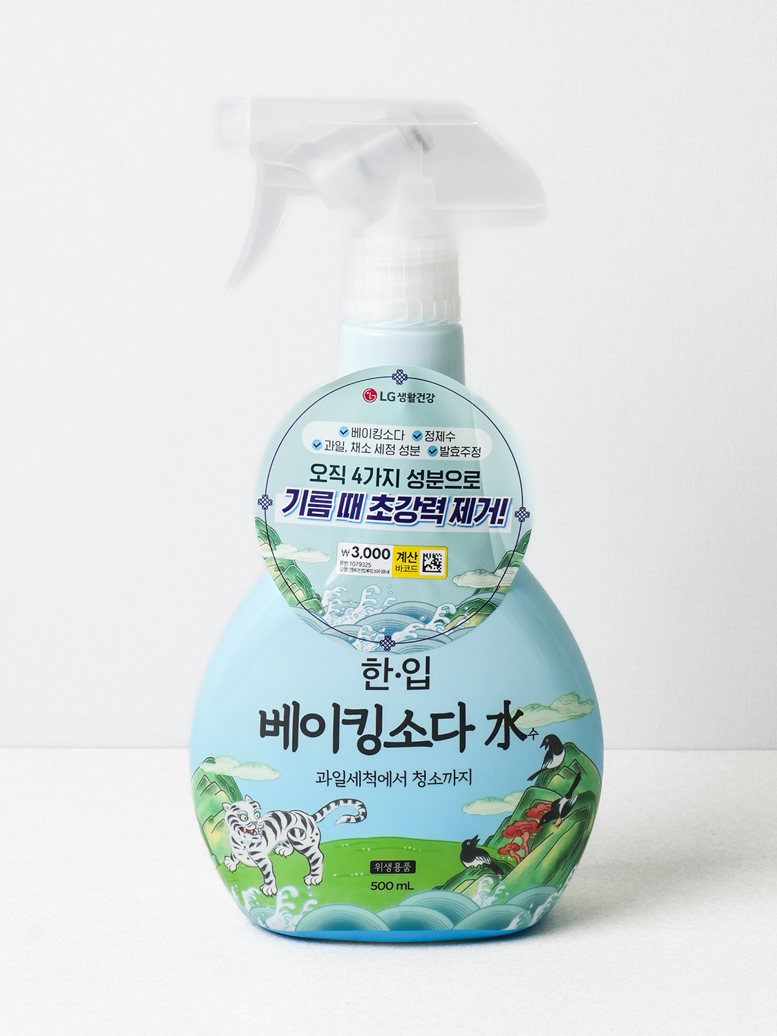 [전통에디션] 한입 베이킹 소다수 500 ml by LG생활건강