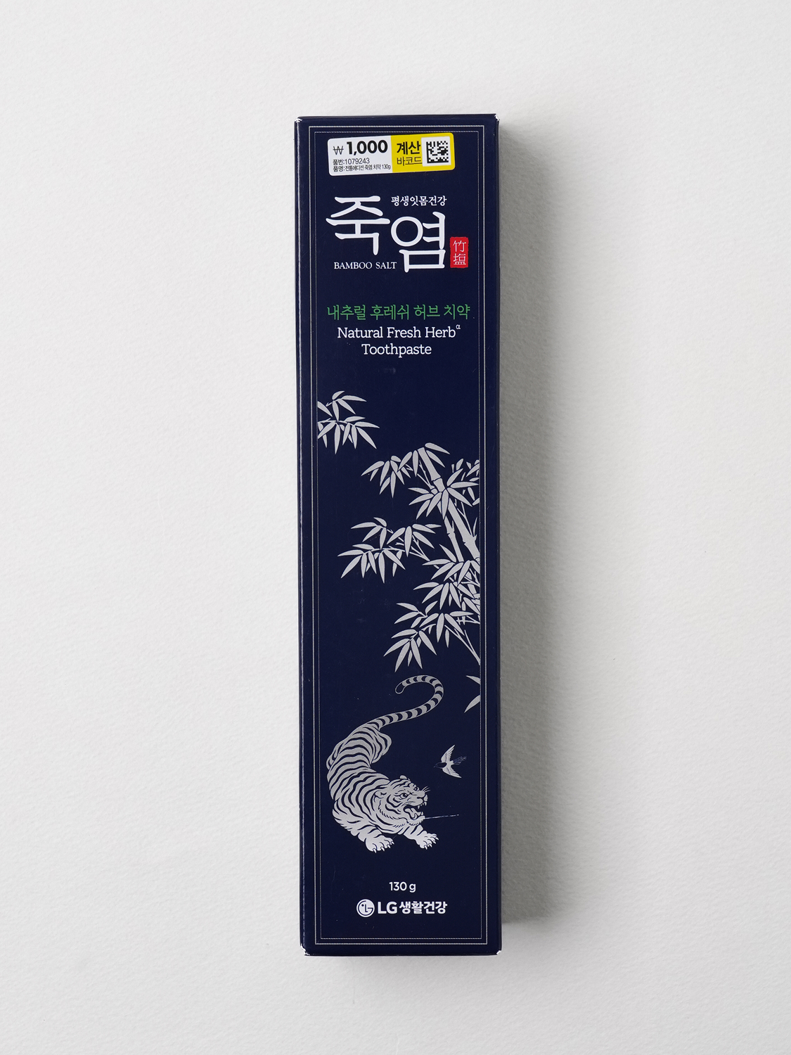 [전통에디션] 죽염 치약 130 g by LG생활건강