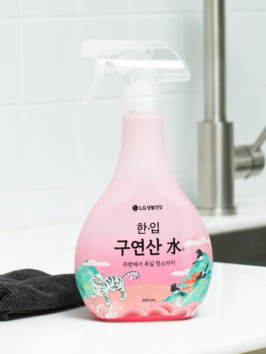 [전통에디션] 한입 구연산 소다수 500 ml by LG생활건강