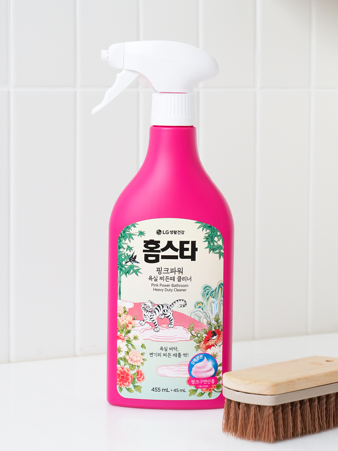 [전통에디션] 핑크파워 세정제 500 ml by LG생활건강
