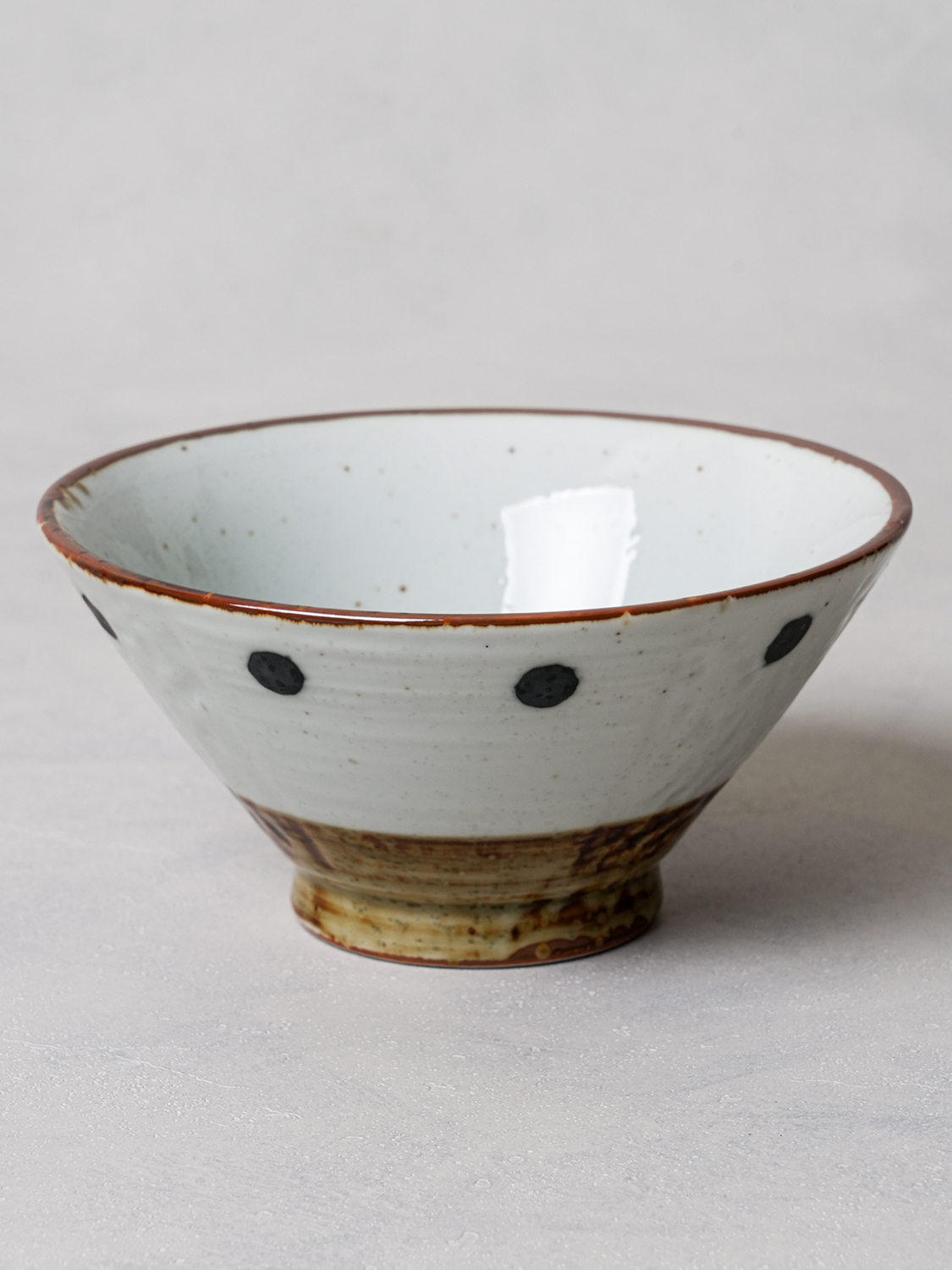 포세린와풍땡땡이대접(약13.6 cm)