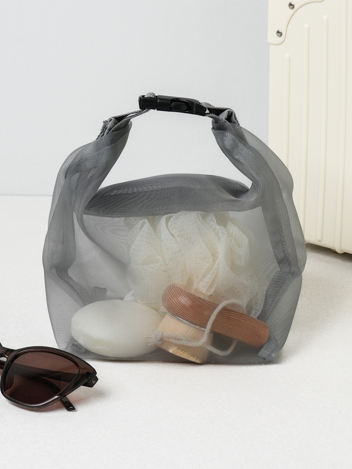 여행용 메시 폴딩백