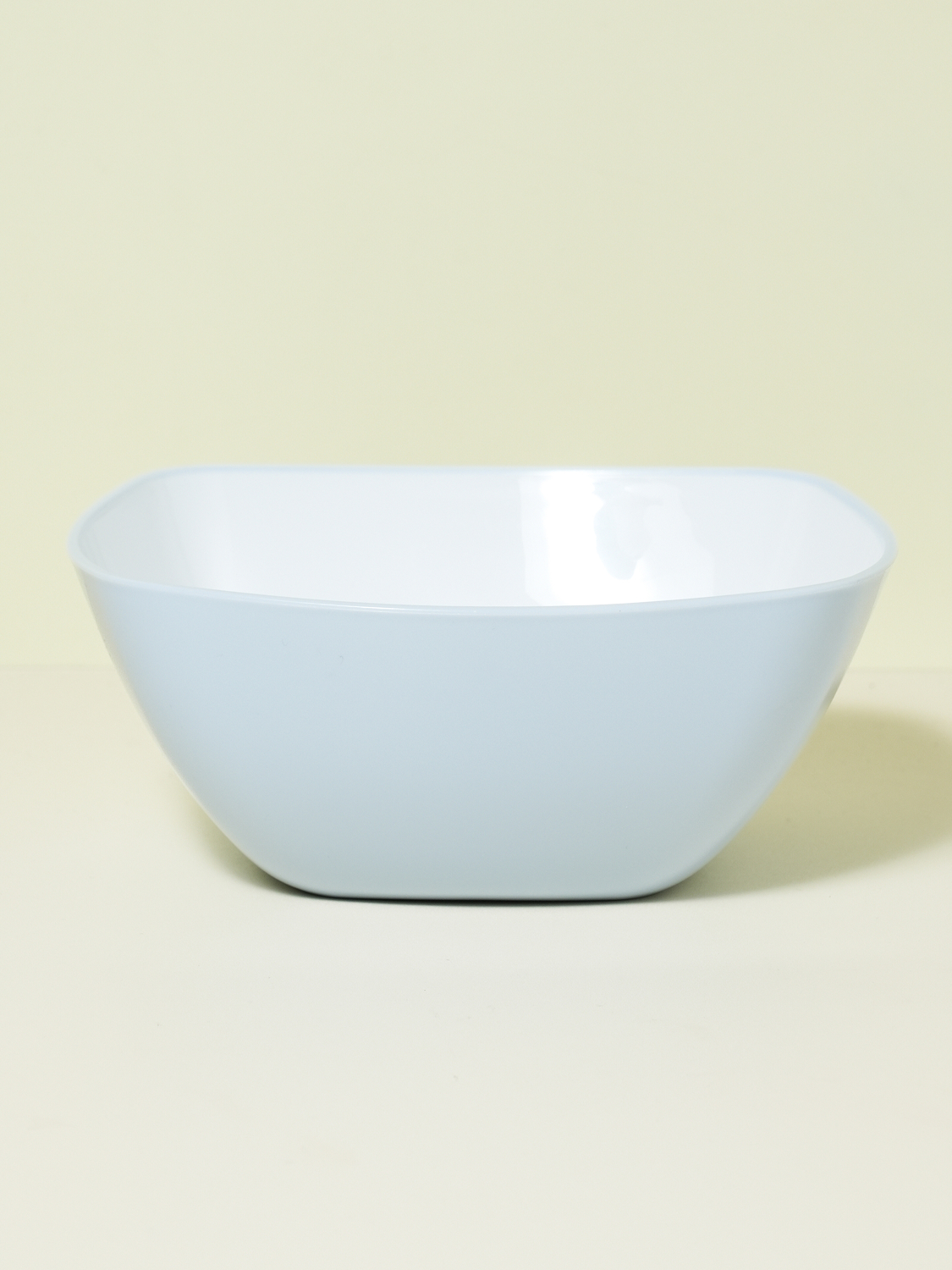 투톤 플라스틱 사각 볼 20 cm