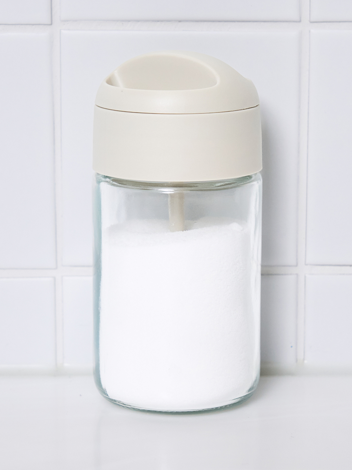 일체형 스푼 유리 양념통 270 ml