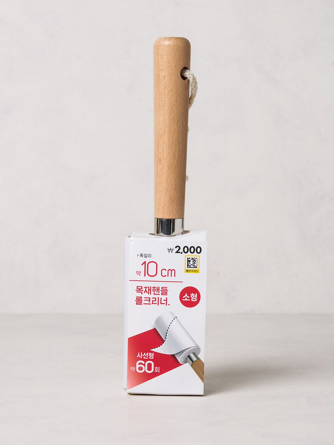 목재 핸들 롤 클리너 10 cm X 60회