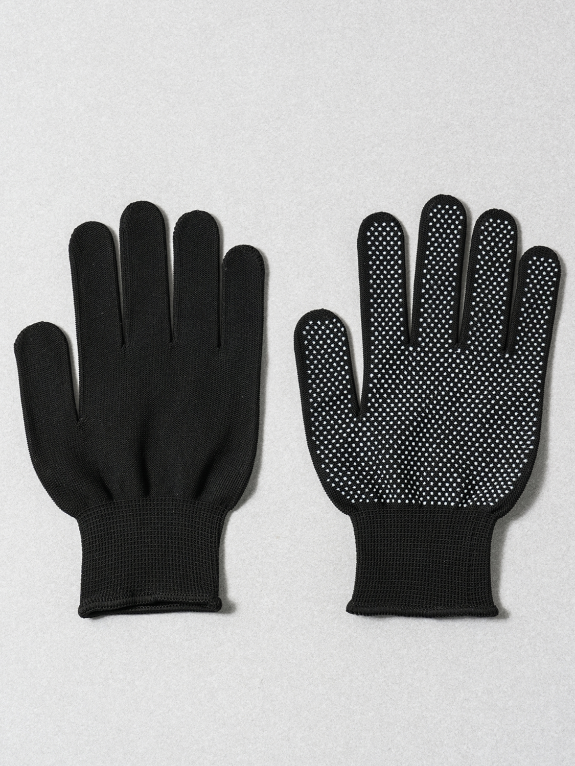 논슬립 장갑 2켤레 블랙 M~L