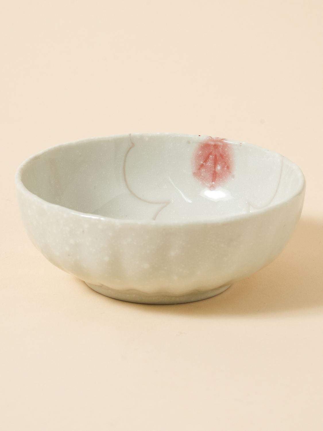 일본제 미노야키 벚꽃 깊은 접시 10.5 cm
