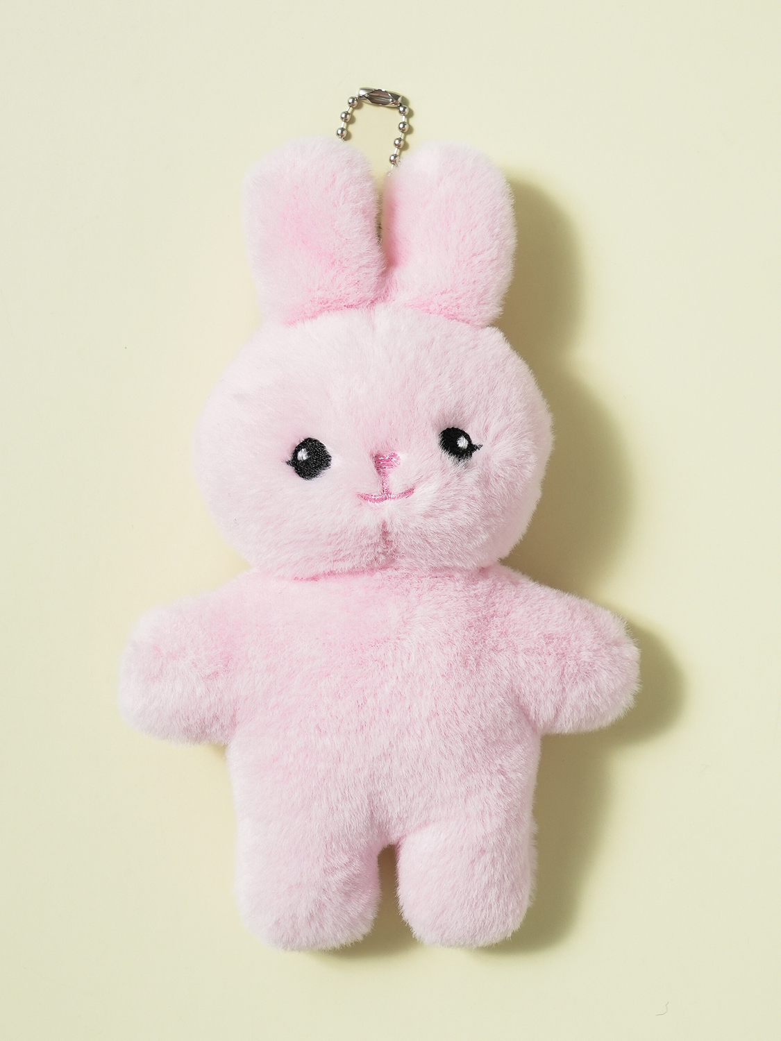 옷 입히기 보들보들 걸이인형 토끼 핑크