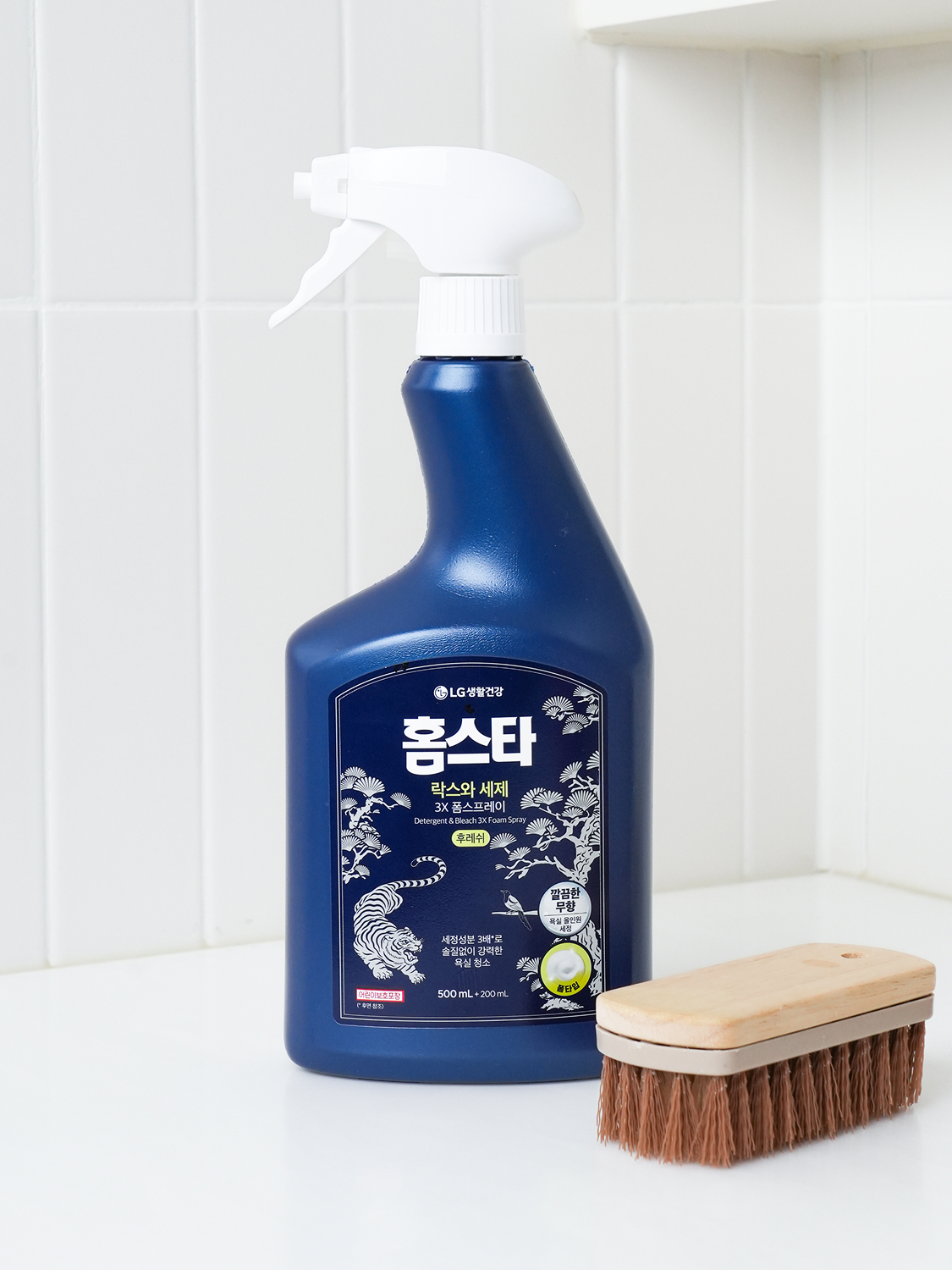 [전통에디션] 홈스타 락스와세제 3X 폼 스프레이 700 ml 후레쉬 by LG생활건강